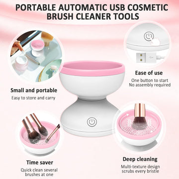 Electric Makeup Brush Cleaner Machine